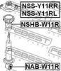 NISSA 55034WA002 Protective Cap/Bellow, shock absorber